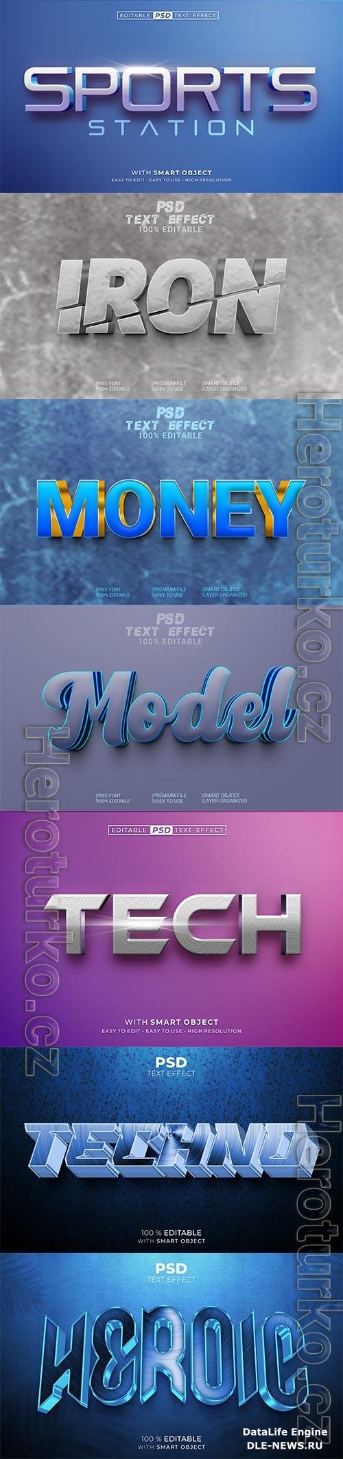 Psd text effect set vol 517