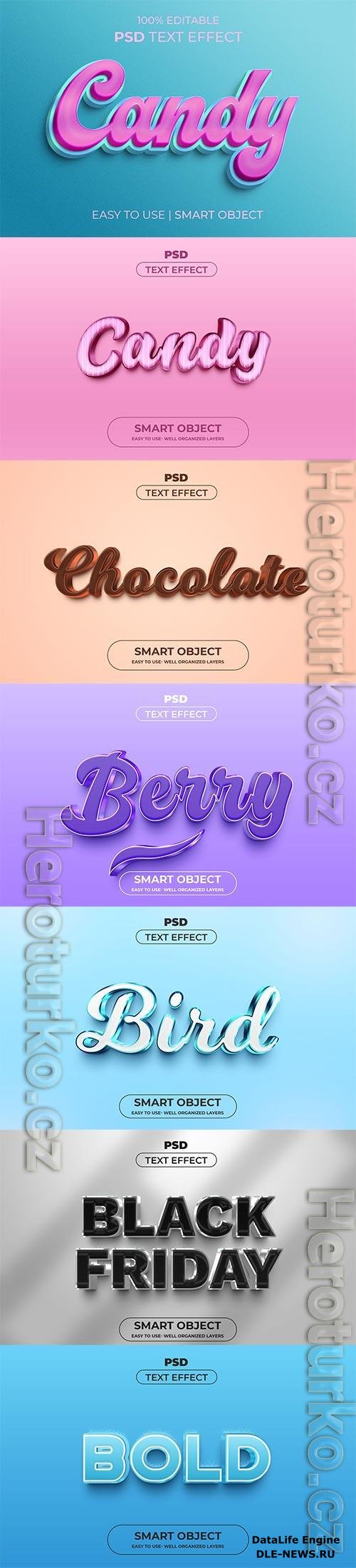 Psd text effect set vol 511