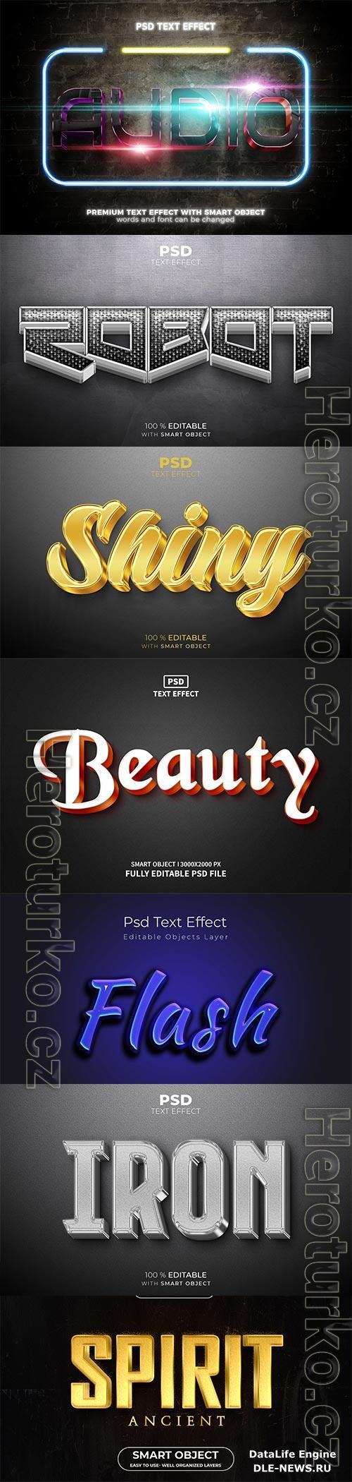 Psd text effect set vol 510