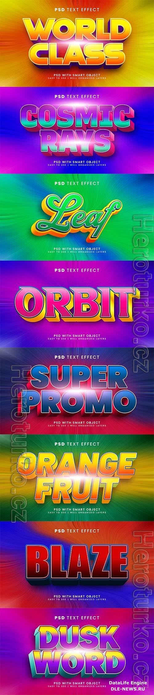 Psd text effect set vol 531