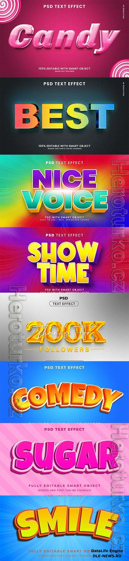 Psd text effect set vol 529