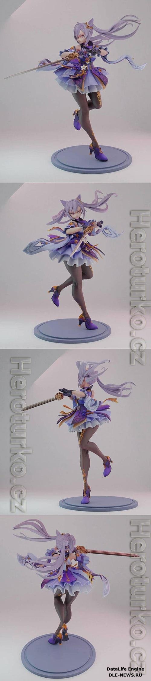 3D Print Models Genshin Impact Keqing