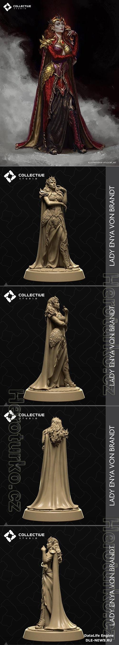 3D Print Models Lady Enya Von Brandt