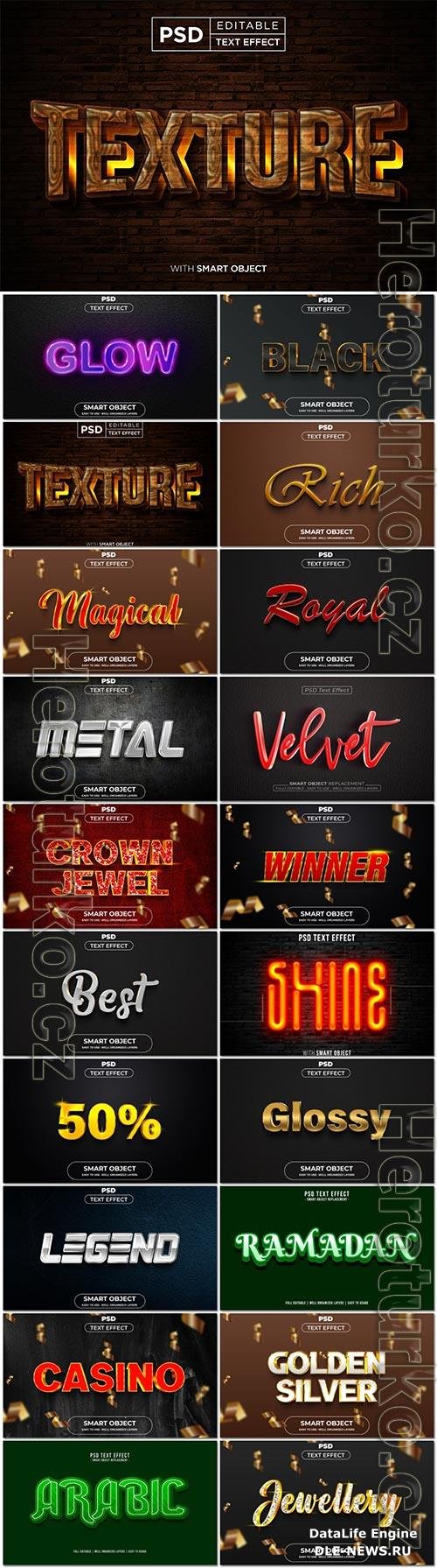 Psd text effect set vol 558