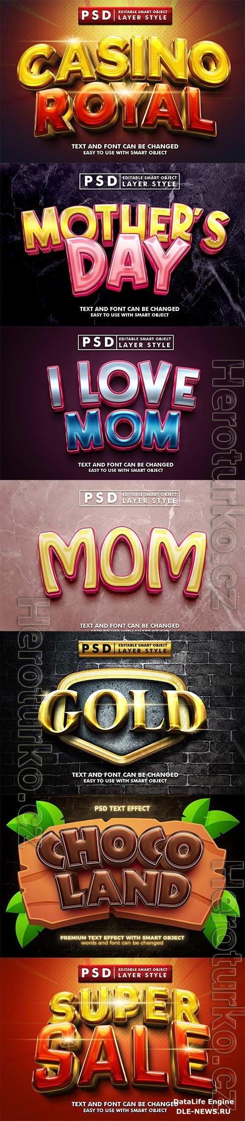 Psd text effect set vol 566