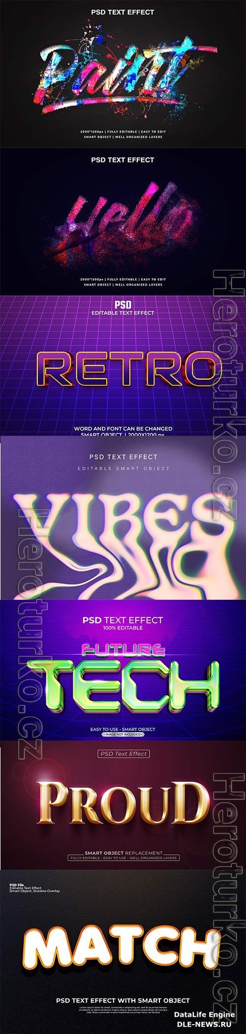 Psd text effect set vol 586