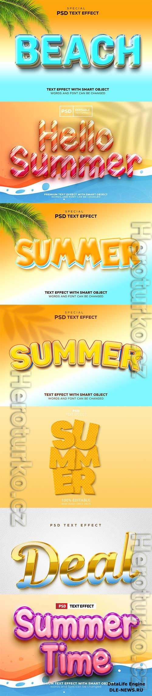 Psd text effect set vol 600