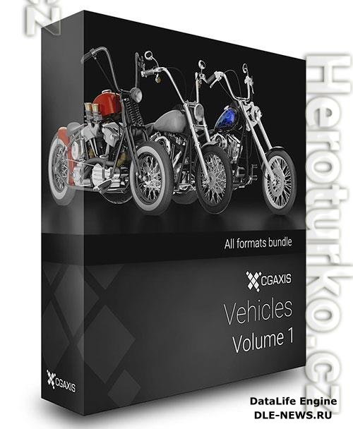 3D Models CGAxis - Vehicles Volume 1