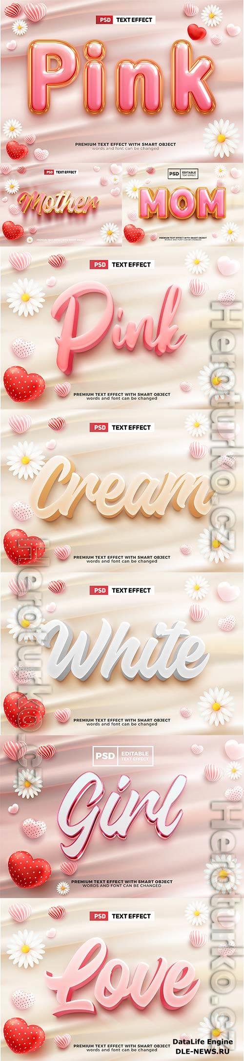 Psd text effect set vol 619