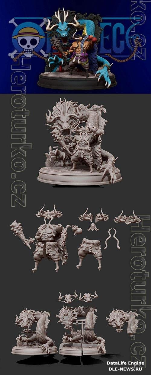 3D Print Models Kaido King Of The Beasts Dragon