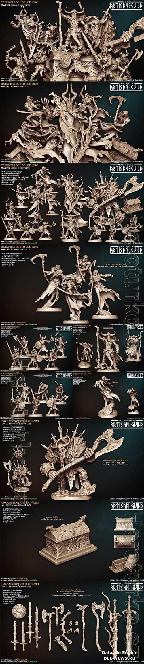 3D Print Models Darkness of the Lich Lord (May 2022)