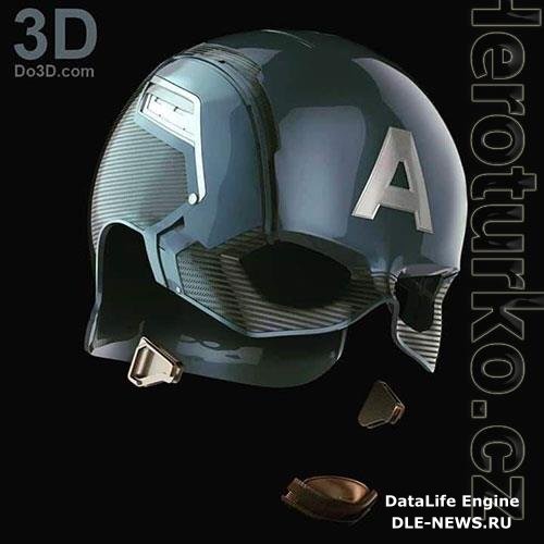 3D Print Models Captain america civil war helmet v2