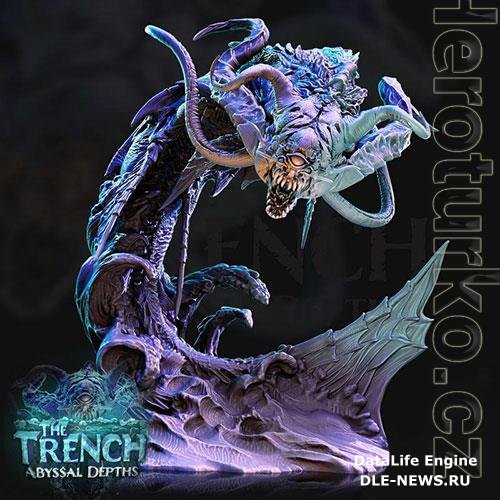 3D Print Models Abyssal Depths - The Trench Slaudrul, the Aboleth