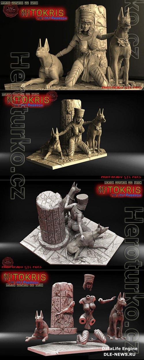 3D Print Models Nitokris the last pharaon