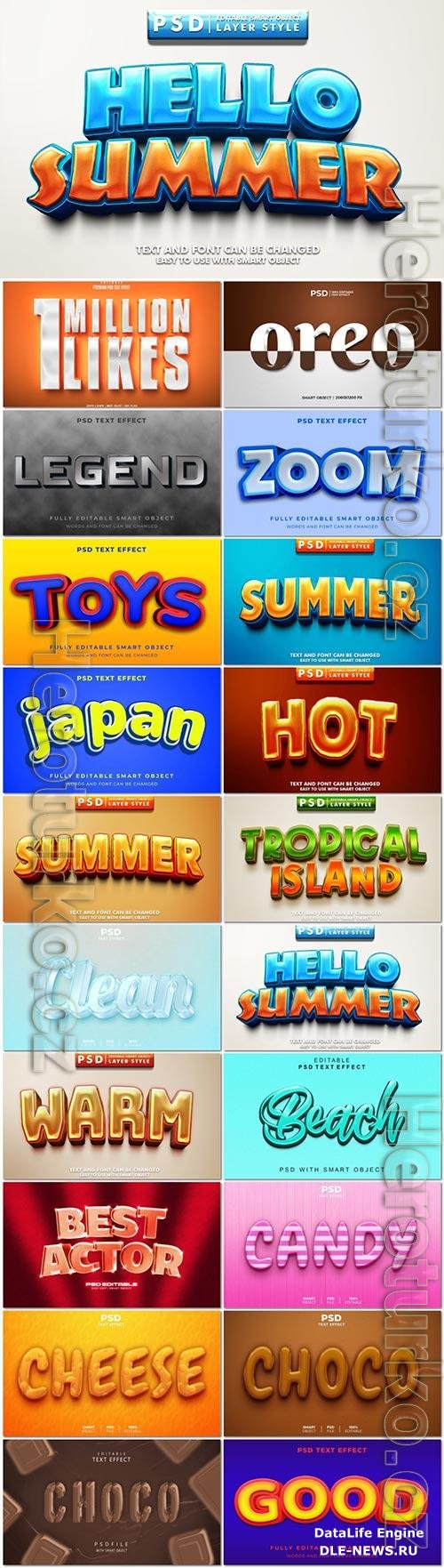 Psd text effect set vol 632