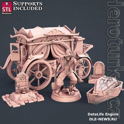 3D Print Models Undertaker set