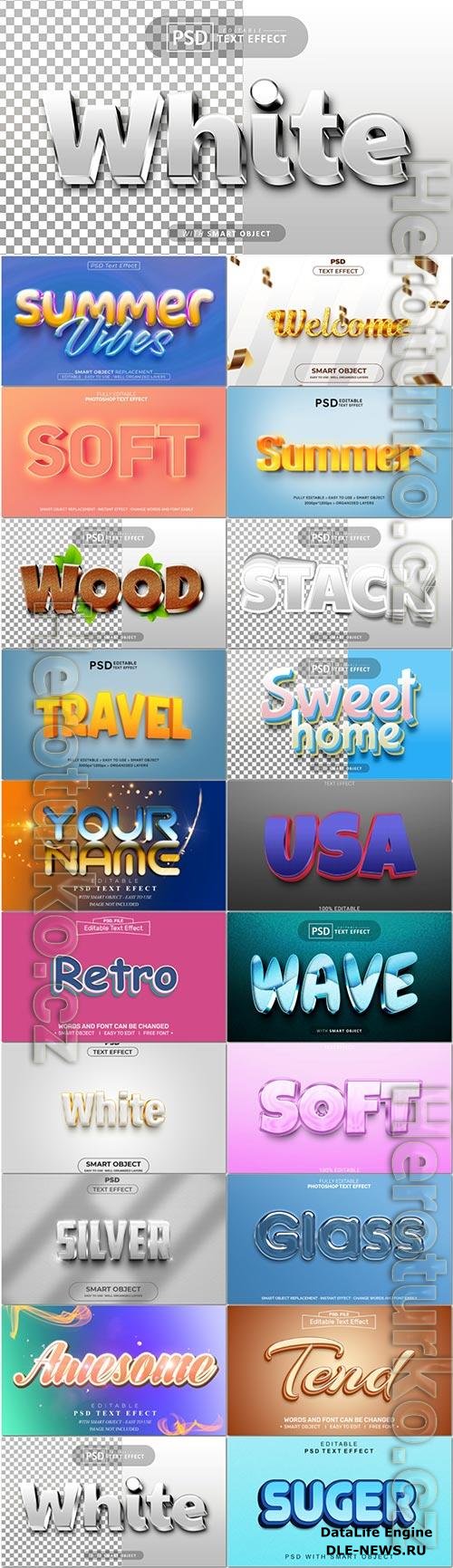 Psd text effect set vol 648