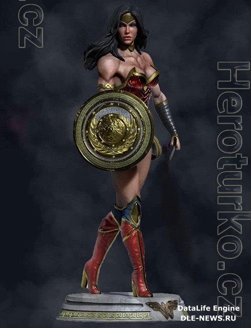 3D Print Models Wonder woman - DC Comics