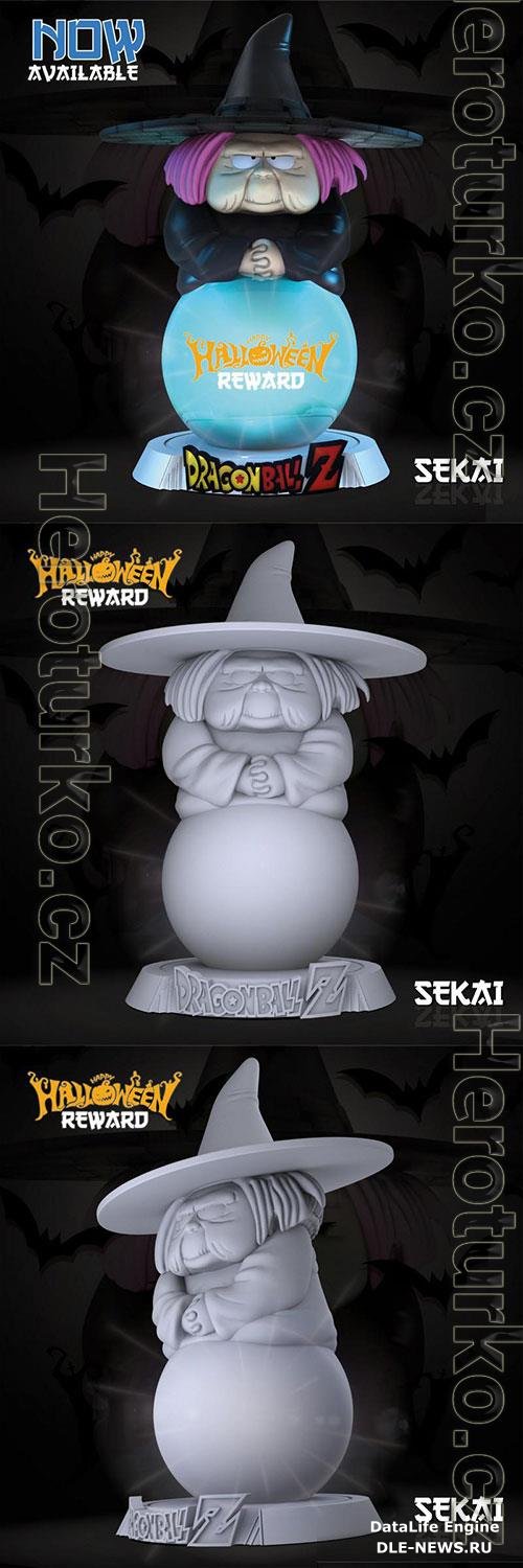 3D Print Models Uranai Baba Sculpture - Sekai 3D Models