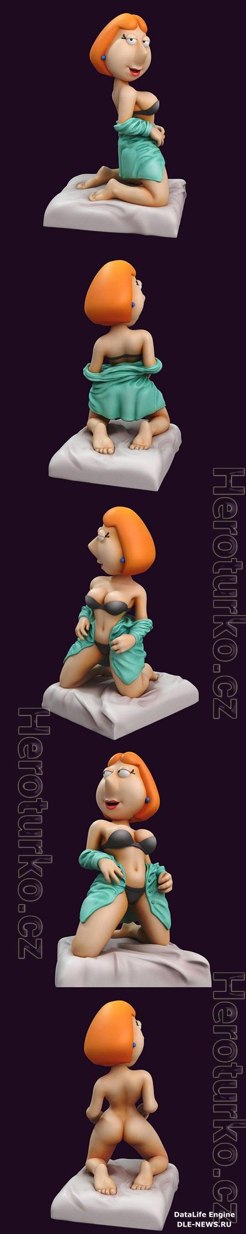 3D Print Models Lois Griffin - Family Guy