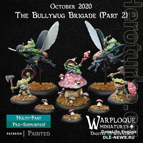 3D Print Models Warploque October 2020 - The Bullywug Brigade