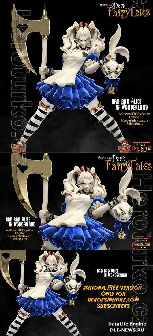 3D Print Models Alice in Wonderland