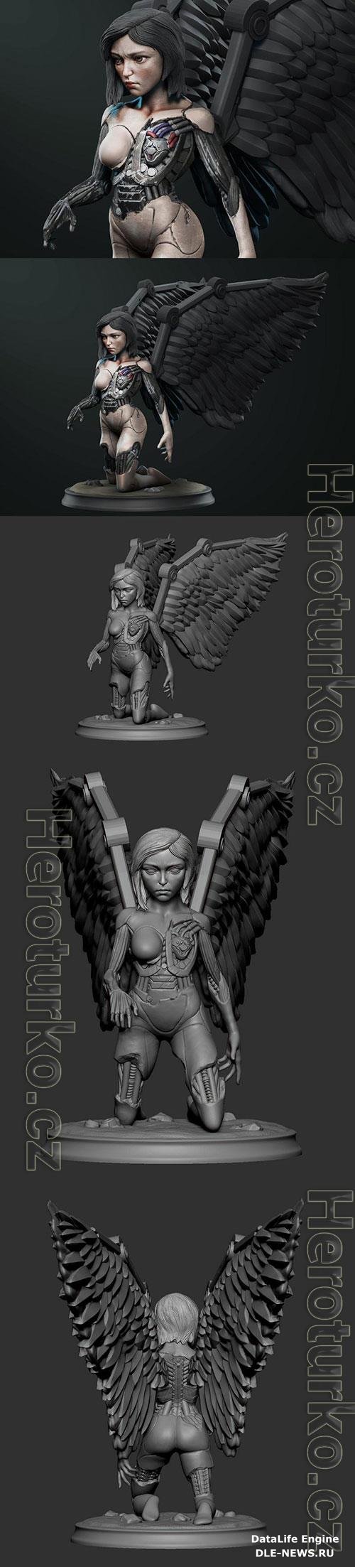 3D Print Models Alita Battle Angel Statue