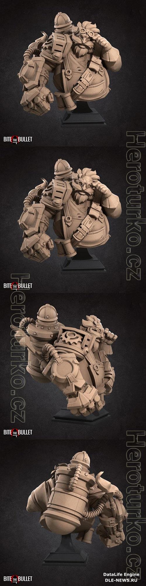 3D Print Models Dr. TNT, the Chunky Artificer Bust