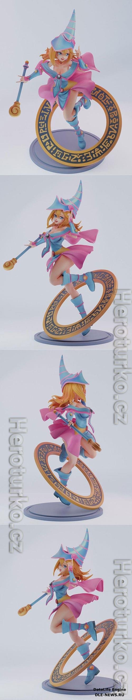 3D Print Models Dark Magician Girl