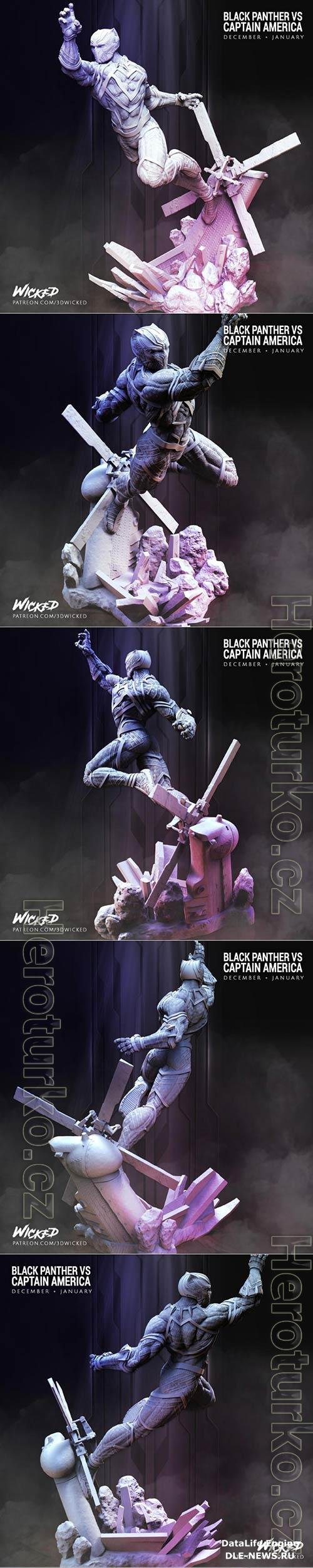 3D Print Models Black Panther