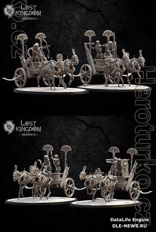 3D Print Models Lost Kingdom Miniatures - Chariot