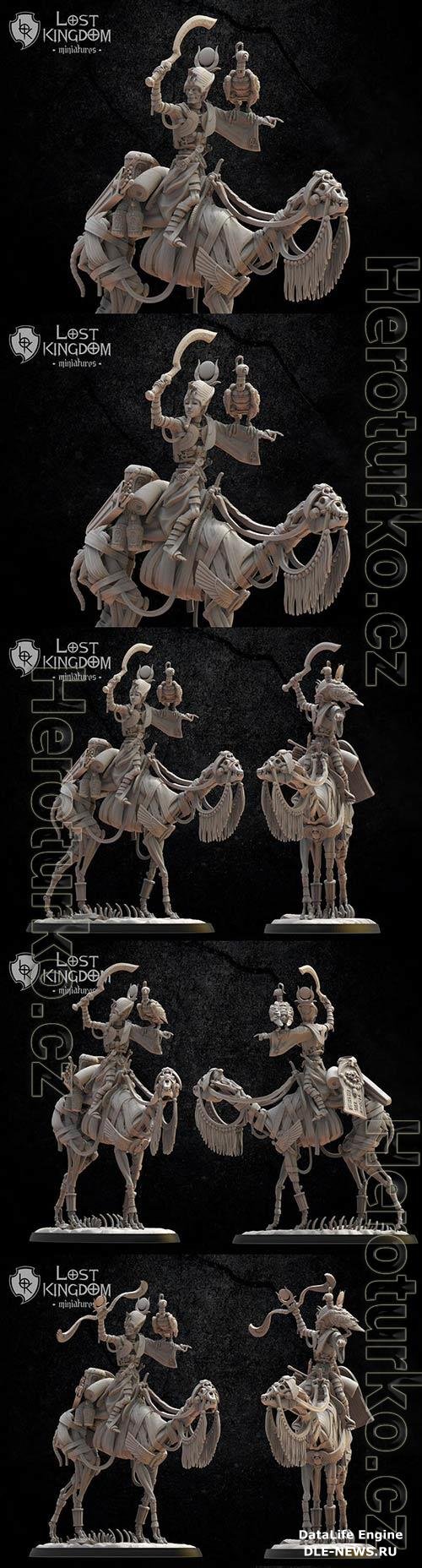 3D Print Models Lost Kingdom Miniatures - Camel Hero