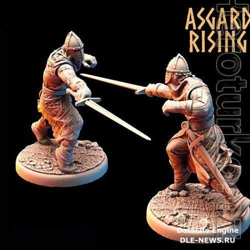 3D Print Models Asgard Rising - Medieval Knight 5