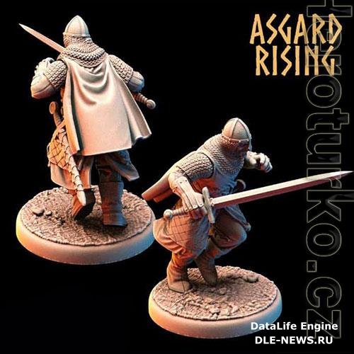3D Print Models Asgard Rising - Medieval Knight 4