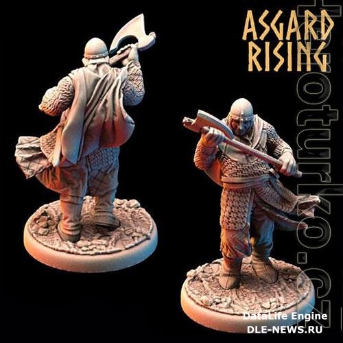 3D Print Models Asgard Rising - Medieval Knight 2