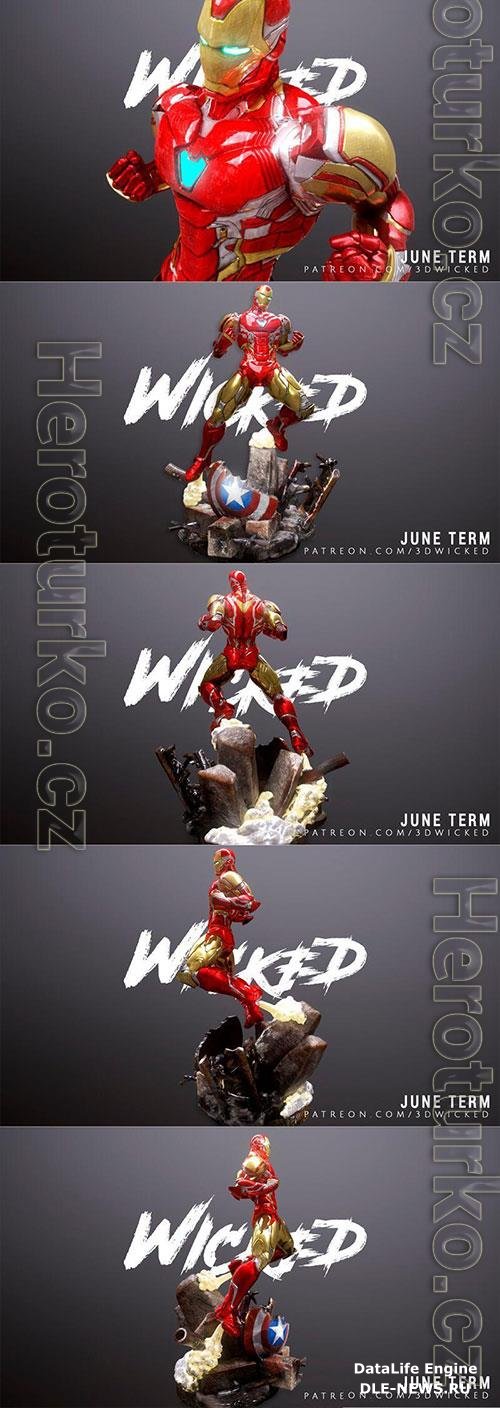 3D Print Models Wicked - Iron Man Sculpture