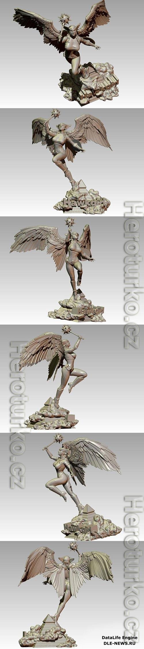 3D Print Models Hawkgirl