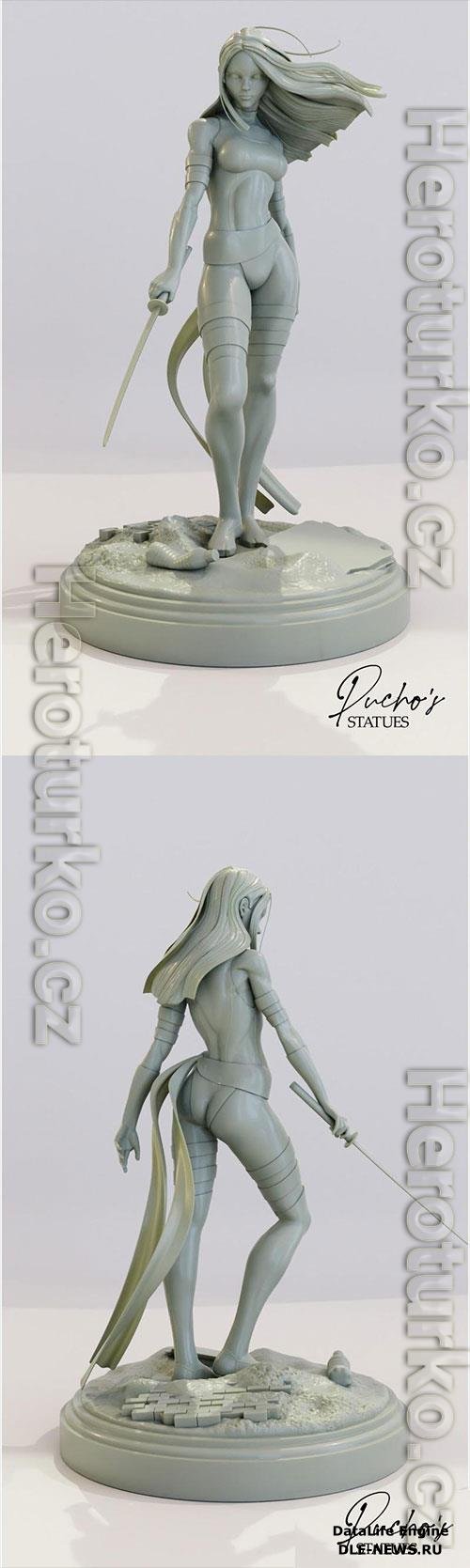 3D Print Models Psylocke