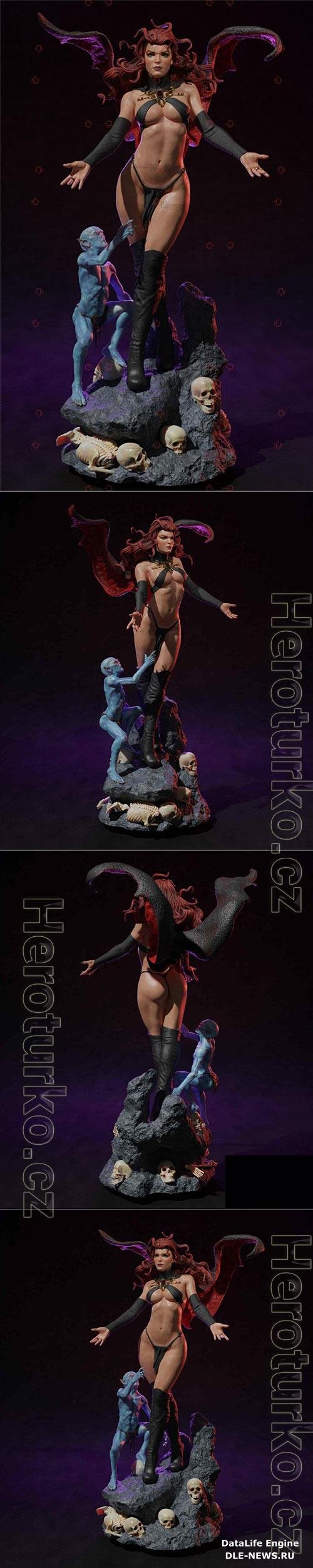 3D Print Models Madelyne Pryor - The Goblin Queen
