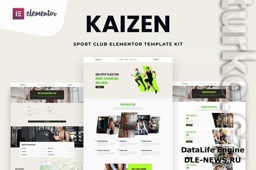 Kaizen - Sport Club Elementor Template Kit 37204984