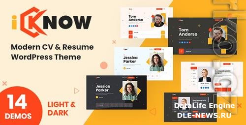 iKnow - Personal Portfolio WordPress Theme 36718778