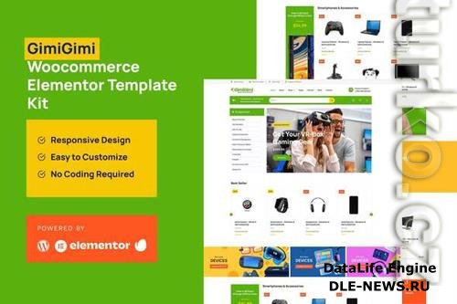 GimiGimi - Woocommmerce Elementor Template Kit