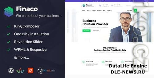 Finaco - Consulting & Business WordPress Theme 20497189