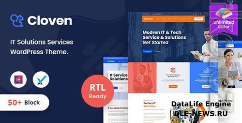 Cloven - IT Solutions Services WordPress Theme 26621050