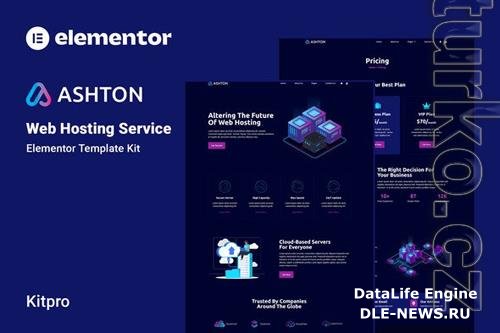 Ashton - Web hosting Elementor Template Kit 37317400