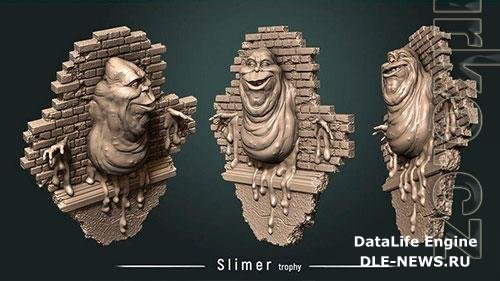 3D Print Slimer Trophy