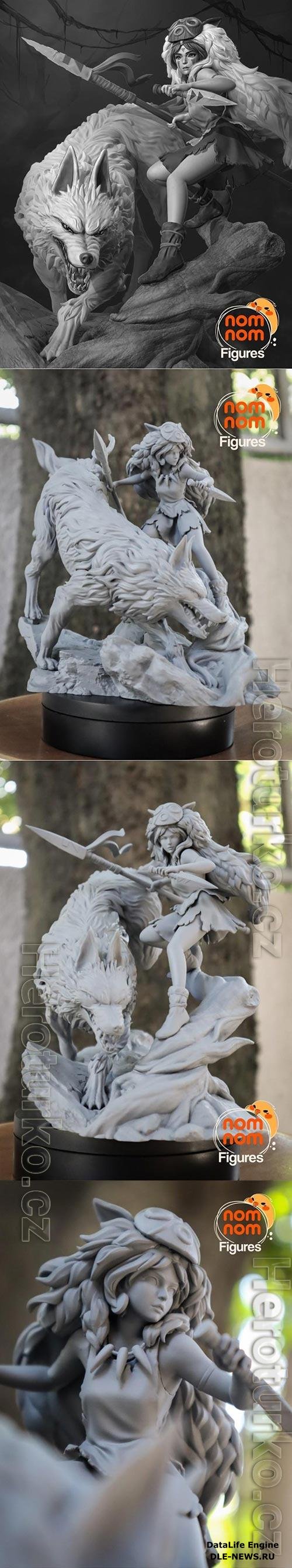 3D Print Princess Mononoke