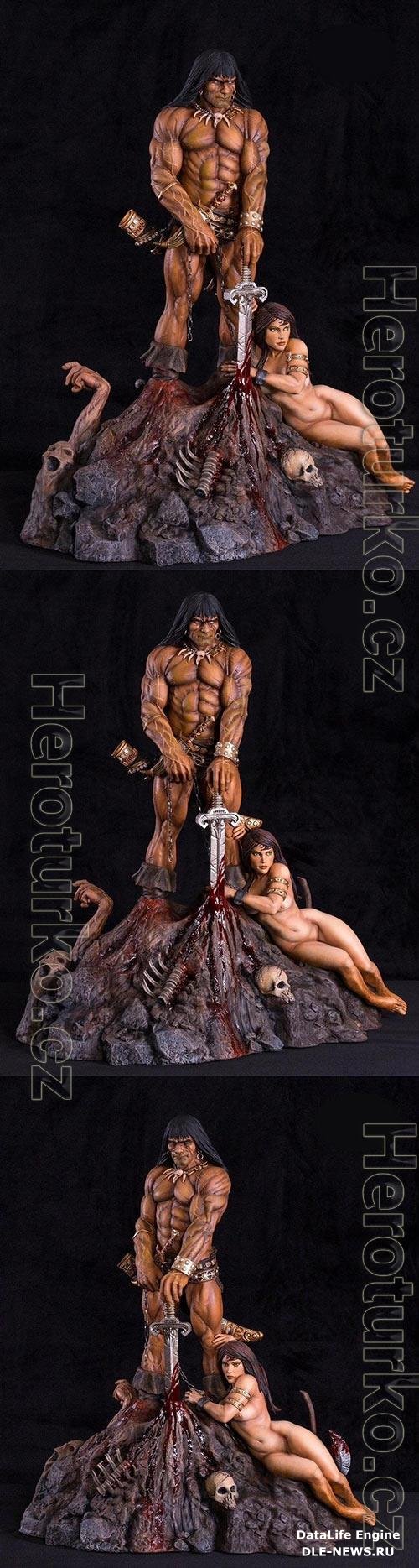 3D Print Models Conan