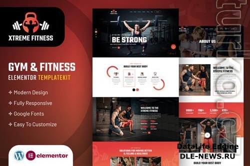 Xtreme Fitness Elementor Template Kit 37071475