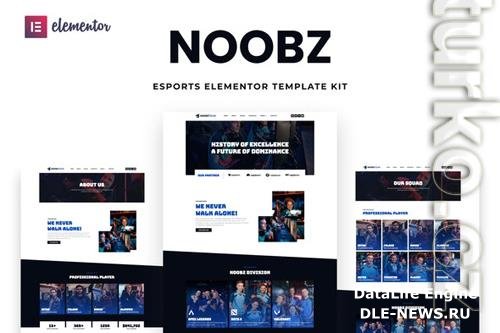 Noobz - E-sports Elementor Template Kit 37195604